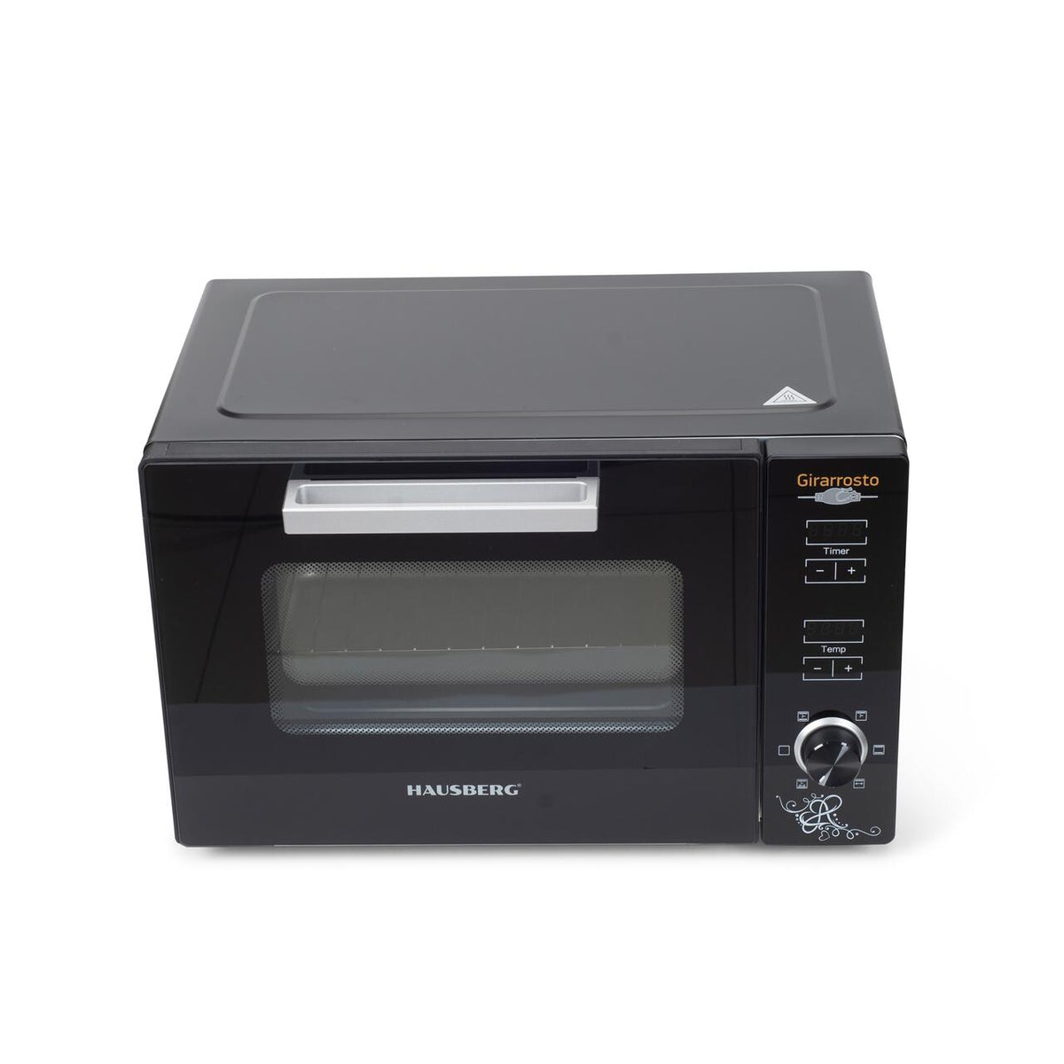 Cuptor electric digital cu rotisor si ventilator HAUSBERG HB-9260, 1800W, Turbo, Capacitate 48L, Control temperatura 230 grade Celsius, Lumina interior