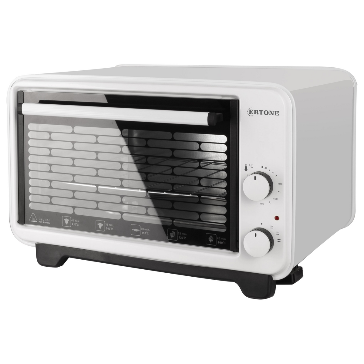 Cuptor electric Ertone MN9135AB, 36L, 1420W, Inaltime reglabila, 2 Tavi, Alb