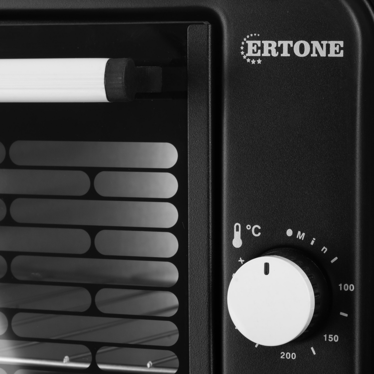 Cuptor electric Ertone MN9135NG, 36L, 1420W, Termostat, 2 Tavi, Negru
