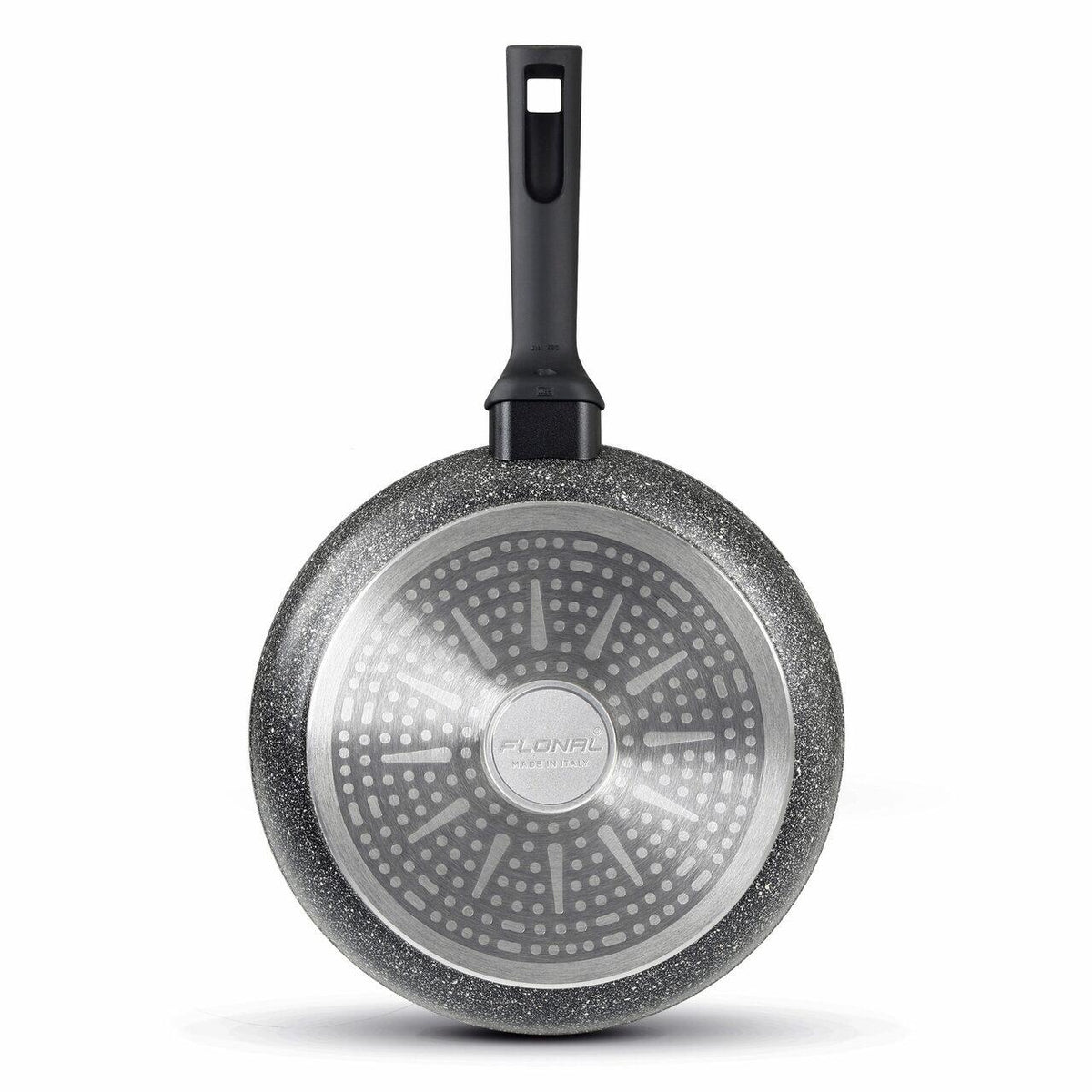 Tigaie antiaderenta FLONAL cu 5 straturi de acoperire cu efect de piatra Magma-Tech, 28cm
