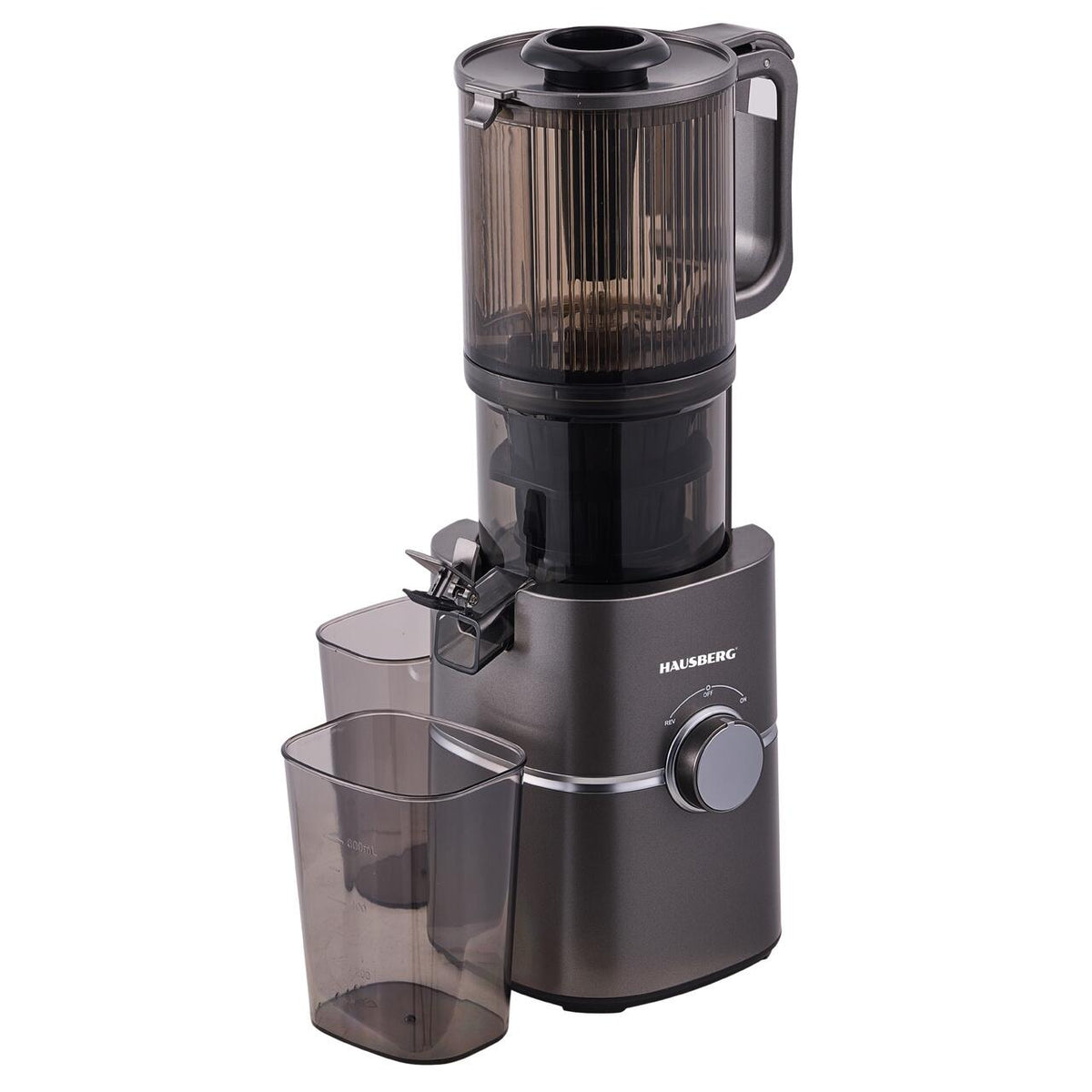 Storcator fructe Hausberg HB7518GR, 120mm, 250W, stoarcere slow,60rpm