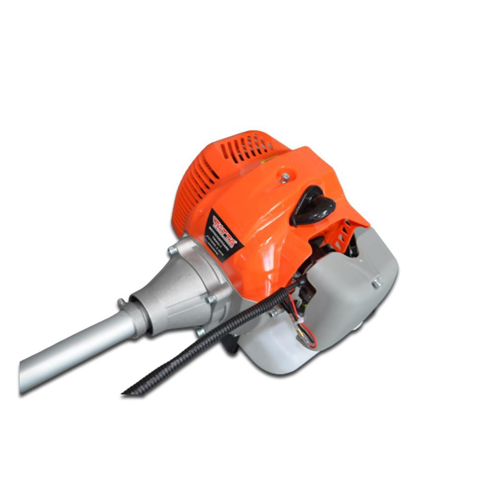 Motocoasa Tatta TM-452, 3.4 CP, Turatie motor in sarcina 9000 RPM, Turatie la relanti 3000 RPM, rezervor 1200 ml, 1500 mm, 7 piese incluse