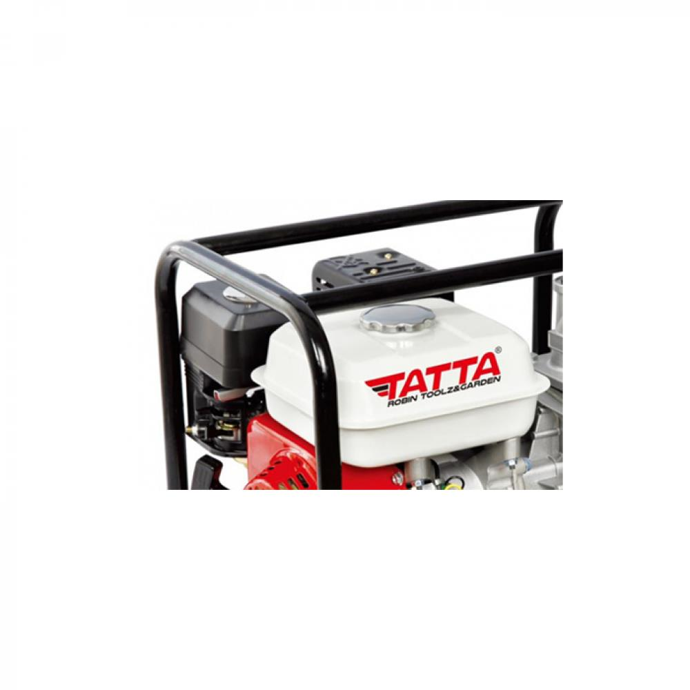 Motopompa apa curata Tatta TT-PA306, 6.5 CP, 26 m³/h debit apa, 2" prindere furtun, 26 m inaltime refulare, 6 m adancime absorbtie, 4 l, benzina, Greutate 22,5kg