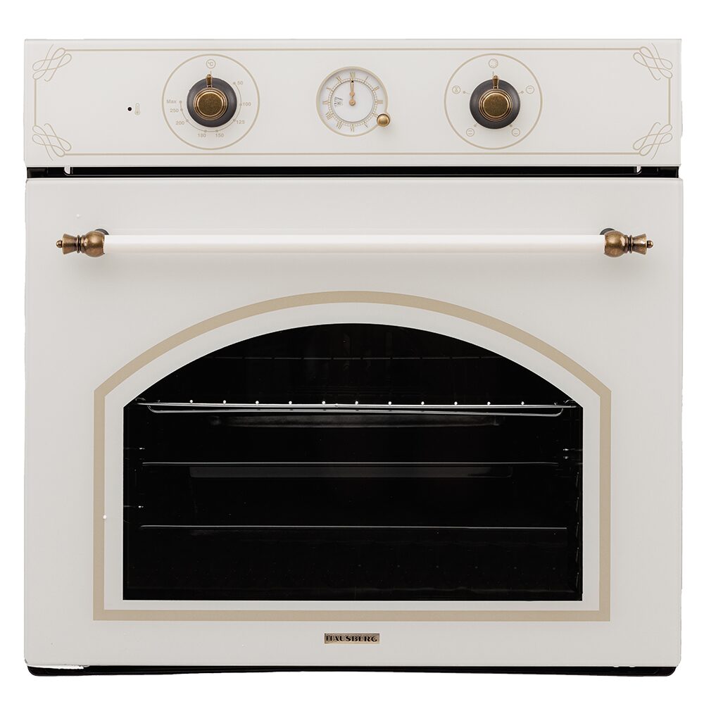 Cuptor incorporabil rustic Hausberg HB8050RST, 57L, putere 2000W, culoare bej rustic