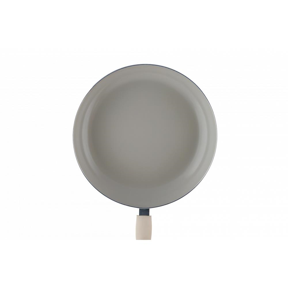 Tigaie ceramica Ertone ERT-MN 724, 24 cm, maner silicon detasabil