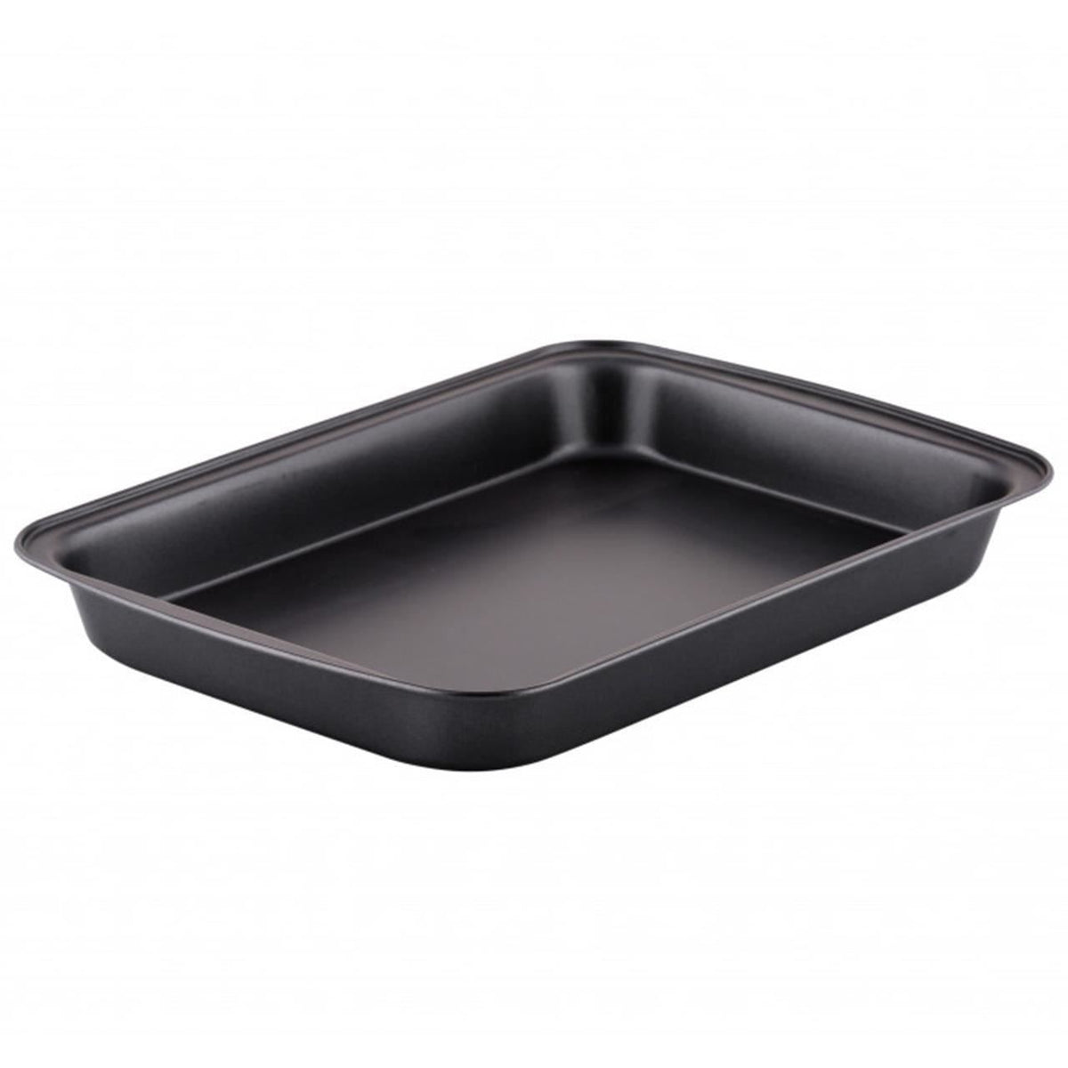 Tava dreptunghiulara pentru copt, Ertone ERT-MN 563B, anti-aderenta, 35,5x24x4 cm, Negru
